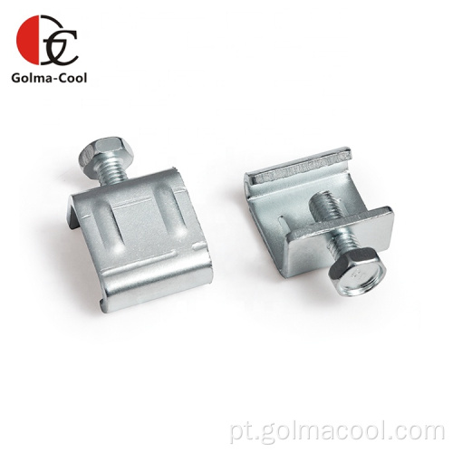 Grampo G de flange de duto galvanizado com parafuso